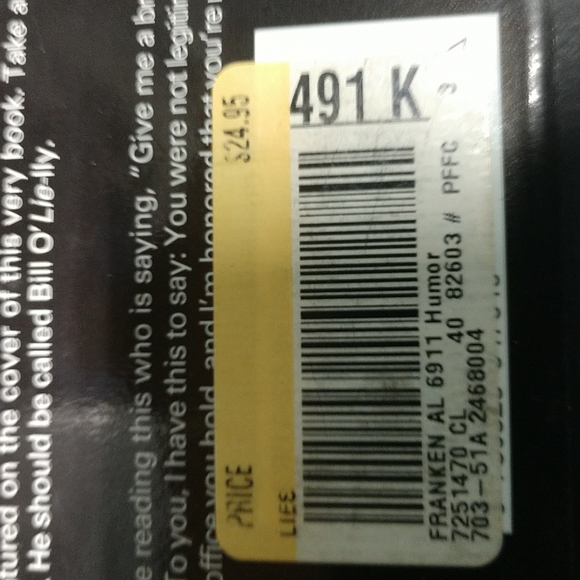 Al Franken - Lies: And the Lying Liars Who Tell Them (Book) - Picture 10 of 10